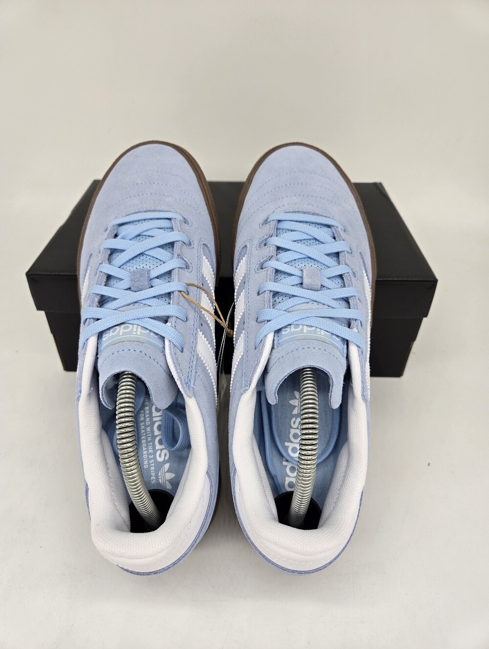 adidas Men's Busenitz Vulc II HQ7528 Clear Sky Cloud White Shoes Size 6 - Picture 5 of 8